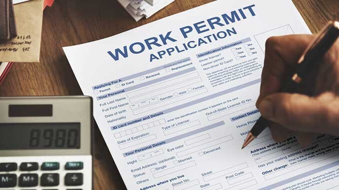 work permit