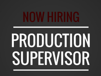 production supervisor jobs